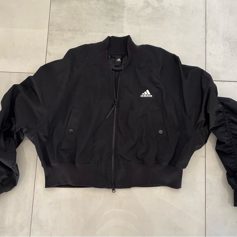 Adidas Black Bomber Jacket